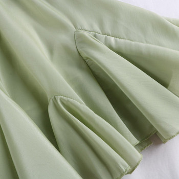 Model casual de fustă de damă croiată în patru culori