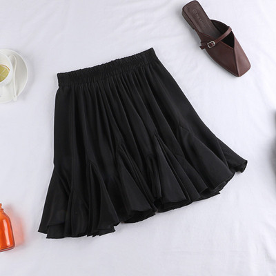 Model casual de fustă de damă croiată în patru culori