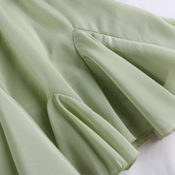 Model casual de fustă de damă croiată în patru culori