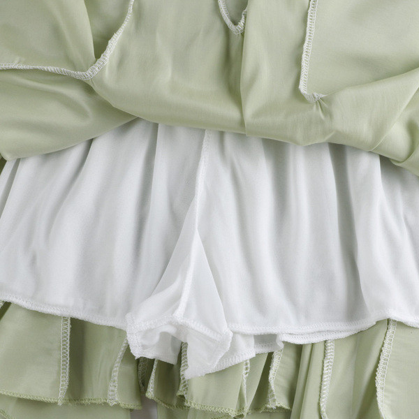 Model casual de fustă de damă croiată în patru culori