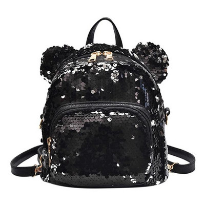 Rucsac modern de dama cu paiete in trei culori