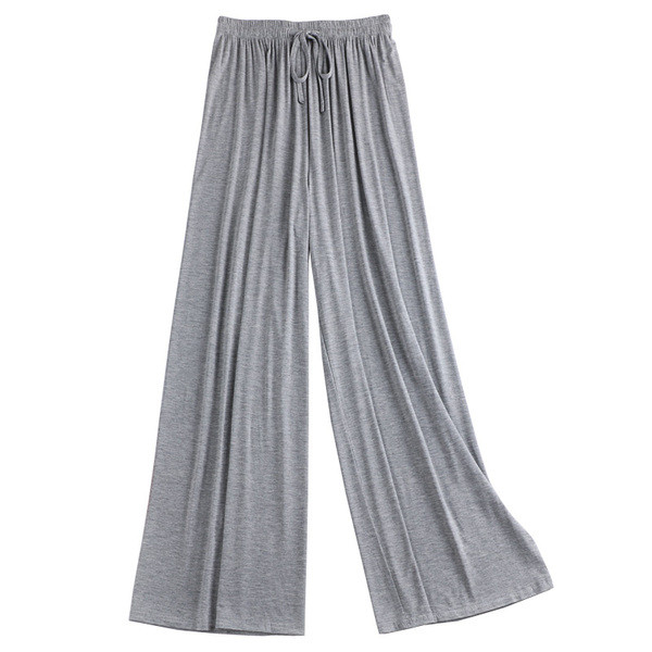 Pantaloni casual dama in patru culori cu cravate