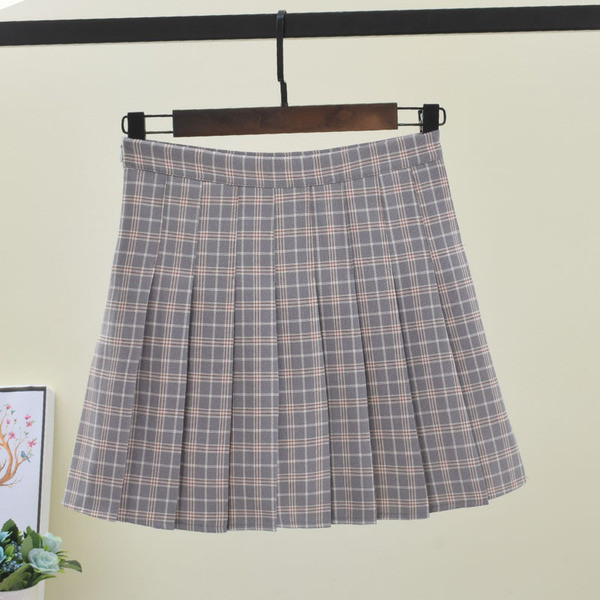 Fusta de dama plisata in mai multe culori