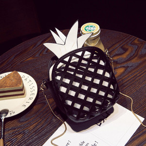 Geanta de dama de zi cu zi model NOU in forma de ananas in doua culori