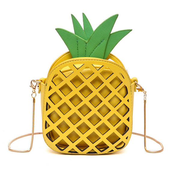 Geanta de dama de zi cu zi model NOU in forma de ananas in doua culori