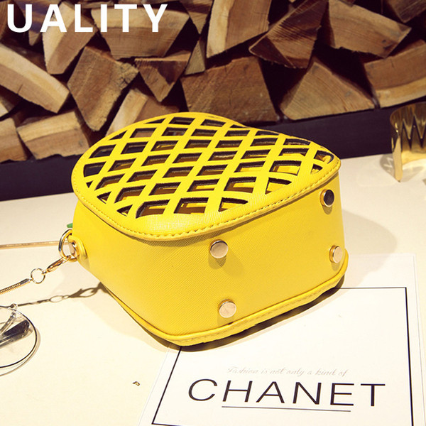 Geanta de dama de zi cu zi model NOU in forma de ananas in doua culori