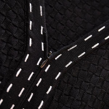 Rochie elegantă de damă cu mărimi până la 4XL în negru