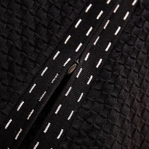 Rochie elegantă de damă cu mărimi până la 4XL în negru