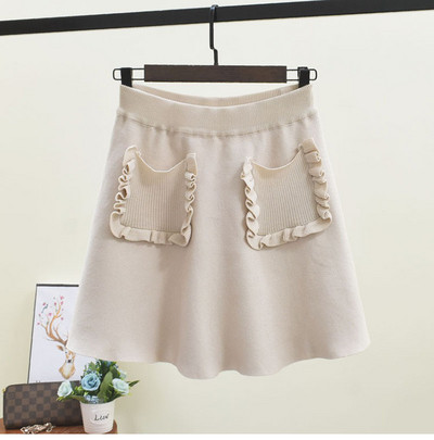 Fusta de dama moderna cu buzunare in mai multe culori diferite