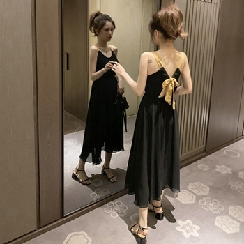 Rochie eleganta de dama de culoare neagra - model croiat