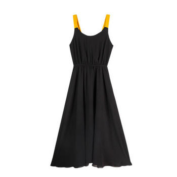 Rochie eleganta de dama de culoare neagra - model croiat