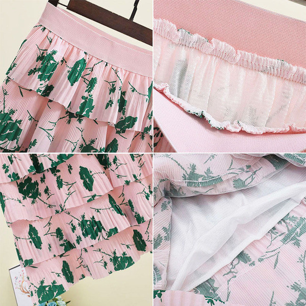 Fusta dama cu talie elastica - model lung in mai multe culori