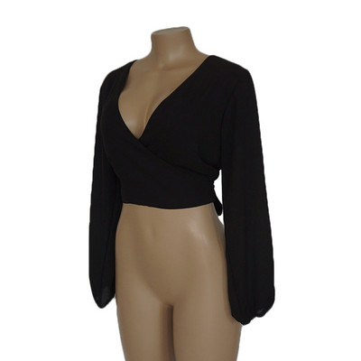 Cămașă de damă cu decolteu în V în patru culori