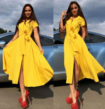 Model modern de croi rochie de dama cu curea in mai multe culori