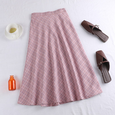 Fusta de dama actuala in patru culori - cu talie inalta