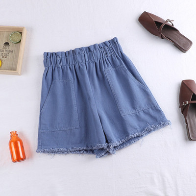 Pantaloni scurți de damă cu buzunare în patru culori