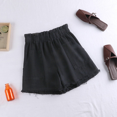 Pantaloni scurți de damă cu buzunare în patru culori