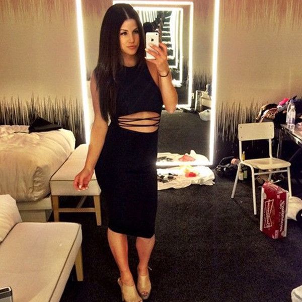 Rochie moderna de dama cu cravate incrucisate in patru culori