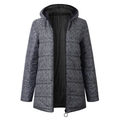 Модерно дамско яке с качулка и цип в три цвята