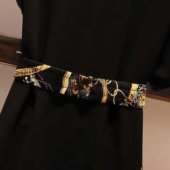 Rochie moderna de dama cu motive colorate si marimi pana la 5XL