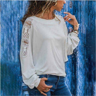 Bluză de damă modernă cu mâneci lungi în trei culori