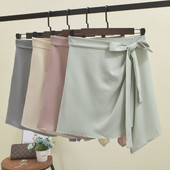 Fusta dama model asimetric in mai multe culori