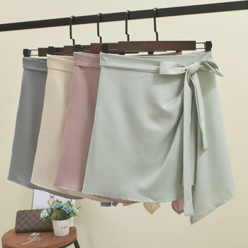 Fusta dama model asimetric in mai multe culori