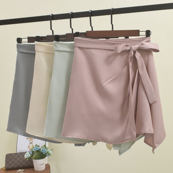 Fusta dama model asimetric in mai multe culori