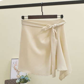 Fusta dama model asimetric in mai multe culori