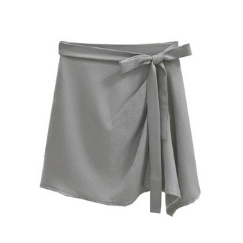 Fusta dama model asimetric in mai multe culori