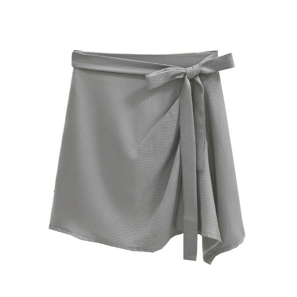 Fusta dama model asimetric in mai multe culori