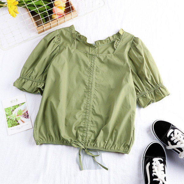 Bluza de dama actuala in patru culori cu cravate