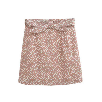 Fusta eleganta de dama cu panglica in mai multe culori