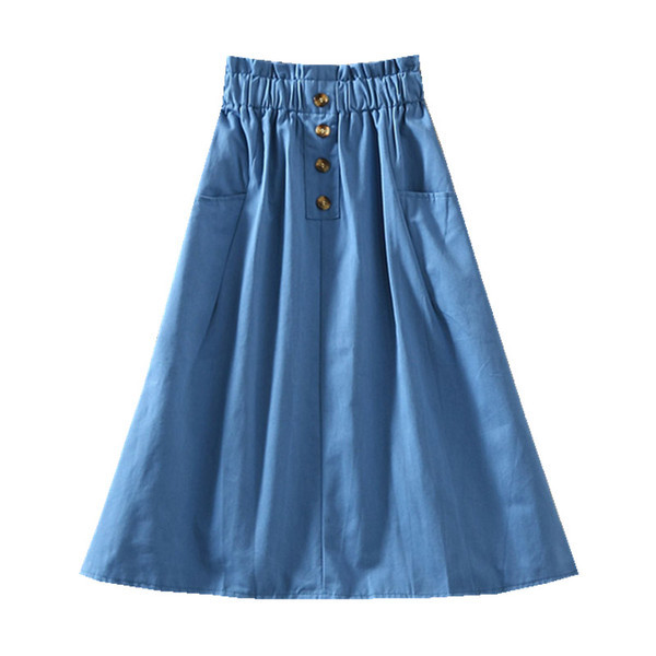 Fusta de dama decupata eleganta cu buzunare in mai multe culori