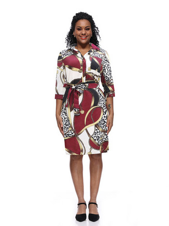 Rochie casual de dama model NOU cu maneci 3/4 in diferite modele