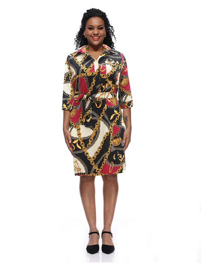 Rochie casual de dama model NOU cu maneci 3/4 in diferite modele