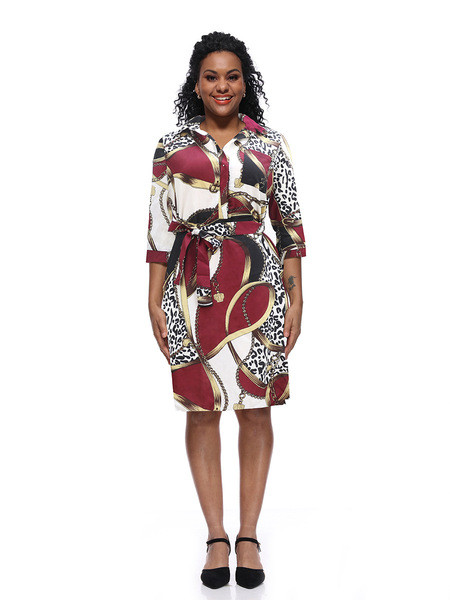 Rochie casual de dama model NOU cu maneci 3/4 in diferite modele