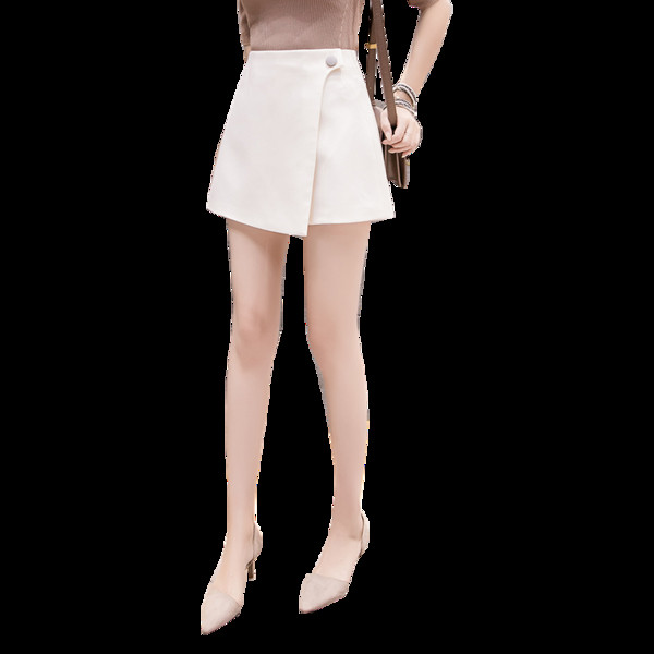 Szoknya - nadrág két színben - fehér és fekete