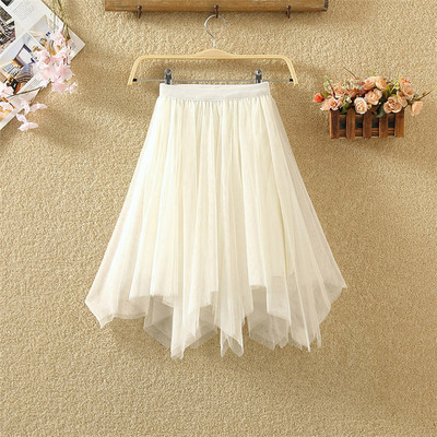 Fusta de damă asimetrică - mai multe culori