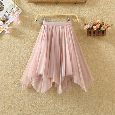 Fusta de damă asimetrică - mai multe culori