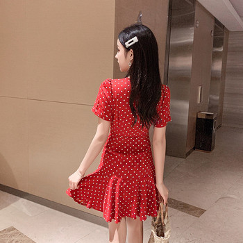 Fusta dama actuala buline - model croiat in doua culori