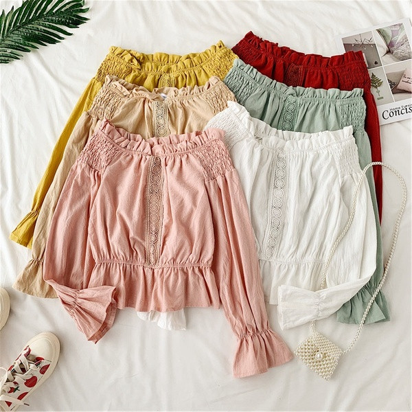 Bluza de dama eleganta cu umerii goi in diferite culori