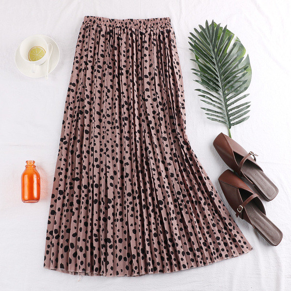 Fusta lunga de dama in patru culori