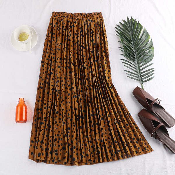 Fusta lunga de dama in patru culori