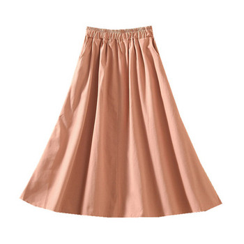 Fusta casual dama cu buzunare - mai multe culori