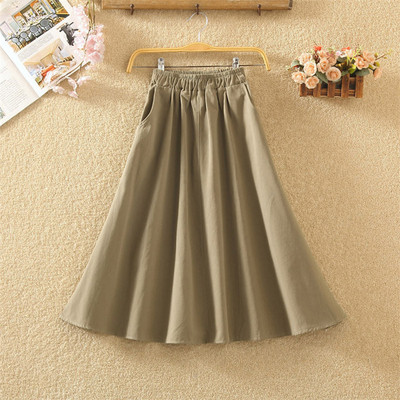 Fusta casual dama cu buzunare - mai multe culori