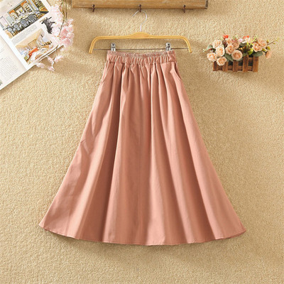 Fusta casual dama cu buzunare - mai multe culori