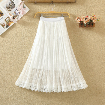 Fusta de dama stil nou model cu dantela in mai multe culori