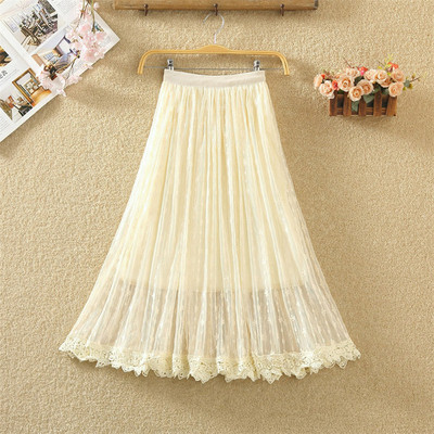 Fusta de dama stil nou model cu dantela in mai multe culori