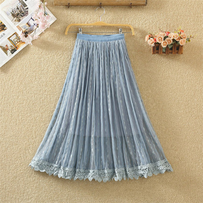 Fusta de dama stil nou model cu dantela in mai multe culori